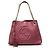 Bolsa Gucci Soho em couro de bezerro rosa médio com corrente