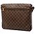 Louis Vuitton Marrone Damier Ebene Brooklyn MM - vista 2