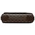 Louis Vuitton Marrone Damier Ebene Brooklyn MM - vista 3