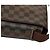 Louis Vuitton Marrone Damier Ebene Brooklyn MM - vista 7