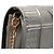 Dior Silver Metallic Patent Microcannage Diorama Wallet on Chain - view 10