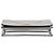 Dior Silver Metallic Patent Microcannage Diorama Wallet on Chain - view 3