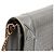 Dior Silver Metallic Patent Microcannage Diorama Wallet on Chain - view 9