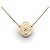 COLLANA GINETTE NY MINI PURITY ON CHAIN IN ORO GIALLO 18K D'oro - vista 2