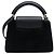 NEUE LOUIS VUITTON CAPUCINES MINI LEDER & MINK SCHULTERTASCHE Schwarz - Ansicht 2