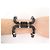 NEUES LANVIN ARMBAND MANCHETTE 16CM SCHWARZ PYTHONLEDER PALLADIUMSTAHL - Ansicht 7
