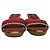 Sandali Mule in Legno a Motivo Prada in Cotone Multicolore - vista 2