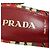 Sandali Mule in Legno a Motivo Prada in Cotone Multicolore - vista 6