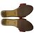 Sandali Mule in Legno a Motivo Prada in Cotone Multicolore - vista 7