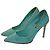 Dolce & Gabbana Pumps Grün Wildleder