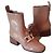 Steve Madden Ankle Boots Chestnut Leather