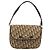 Borsa a Spalla in Tela Trotter Christian Dior Marrone Oro Auth YKZ048 D'oro - vista 13