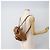 Zaino in pelle Gucci Bamboo marrone oro 003 1956 0030 Auth 174185 D'oro - vista 25