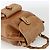 Zaino in pelle Gucci Bamboo marrone oro 003 1956 0030 Auth 174185 D'oro - vista 6
