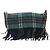 Borsa a spalla Burberry Nova Check Blue Label in lana blu navy Auth INZ074A