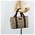 Borsa a Mano GUCCI GG Supreme PVC Argento Beige 141976 Auth YKZ182 - vista 22