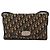 Borsa a Spalla in Tela Trotter Christian Dior Blu Navy Oro Auth ka3744 D'oro - vista 13