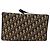 Borsa a Spalla in Tela Trotter Christian Dior Blu Navy Oro Auth ka3744 D'oro - vista 2