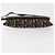 Borsa a Spalla in Tela Trotter Christian Dior Blu Navy Oro Auth ka3744 D'oro - vista 5