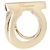 Anello Gancini in metallo dorato Salvatore Ferragamo Auth 174694A D'oro