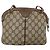 Borsa Sherry Line GG Supreme Web di GUCCI in PVC beige, oro e rosso 904 02 047 Auth YKZ1597 D'oro - vista 2