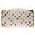 Borsa LOUIS VUITTON Speedy in Tela Bianca - 103457 Bianco - vista 11