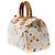 Borsa LOUIS VUITTON Speedy in Tela Bianca - 103457 Bianco - vista 6