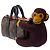 Borsa LOUIS VUITTON Keepall XS in Tela Marrone - 103440 - vista 5