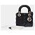 Borsa DIOR Lady Dior in Pelle Nera - 103453 Nero - vista 2