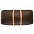 Borsa LOUIS VUITTON Keepall in Tela Marrone - 103439 - vista 10