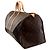 Borsa LOUIS VUITTON Keepall in Tela Marrone - 103439 - vista 4