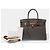 Hermès Borsa HERMES Birkin 30 in Pelle Grigia - 103454 Grigio - vista 2