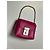 Bolso cruzado mini Metropolis en cuero fucsia de Furla Rosa - vista 10