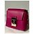 Bolso cruzado mini Metropolis en cuero fucsia de Furla Rosa - vista 6