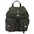 PRADA Rucksack aus Nylon grün silber authentisch bs34256 - Ansicht 13