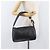 Borsa a mano in pelle nera e argento autentica BURBERRY 174706A Nero - vista 22