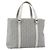 Céline Bolsa de mão em lona Macadam C da CELINE azul claro prata autêntica YKZ1602