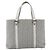 Céline Bolsa de mão em lona Macadam C da CELINE azul claro prata autêntica YKZ1602 - vista 2