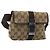 Borsa a vita GG Canvas Gucci Beige Argento 131236 Auth AMZ164