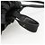 Zaino in pelle nera Jimmy Choo Auth BA11902A Nero - vista 7