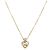 Collana Christian Dior metallo oro Auth ka3707A D'oro