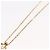 Collana Christian Dior metallo oro Auth ka3707A D'oro - vista 11