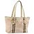 GUCCI GG Canvas Sherry Line Tote Bag Pink Gold Auth AMZ129 Golden