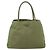 PRADA Borsa a mano in nylon verde argento Auth 174369 - vista 13