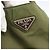PRADA Borsa a mano in nylon verde argento Auth 174369 - vista 17