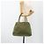 PRADA Borsa a mano in nylon verde argento Auth 174369 - vista 25