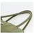 PRADA Borsa a mano in nylon verde argento Auth 174369 - vista 8