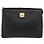 Céline Borsa a mano CELINE in pelle nera e oro Auth 174310 Nero D'oro - vista 13