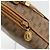 Gucci Borsa a Spalla Micro GG Supreme PVC Beige Oro 007 115 0093 Auth BAZ805 D'oro - vista 10