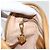 Gucci Borsa a Spalla Micro GG Supreme PVC Beige Oro 007 115 0093 Auth BAZ805 D'oro - vista 20